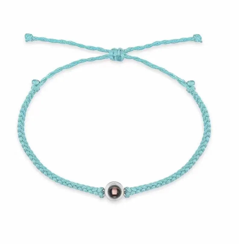 Color picture photo rope bracelet - Blade & Thread