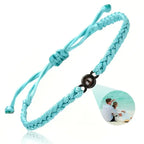 Color picture photo rope bracelet nowadaysfashion