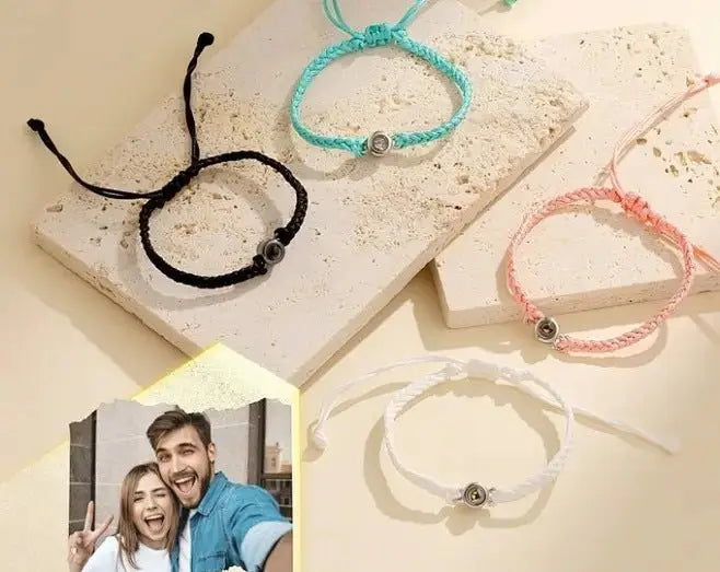 Color picture photo rope bracelet - Blade & Thread