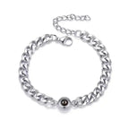 Color projection Cuban bracelet nowadaysfashion