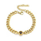 Color projection Cuban bracelet nowadaysfashion