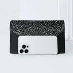 Colorful hot diamond black clutch nowadaysfashion