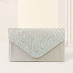 Colorful hot diamond black clutch nowadaysfashion