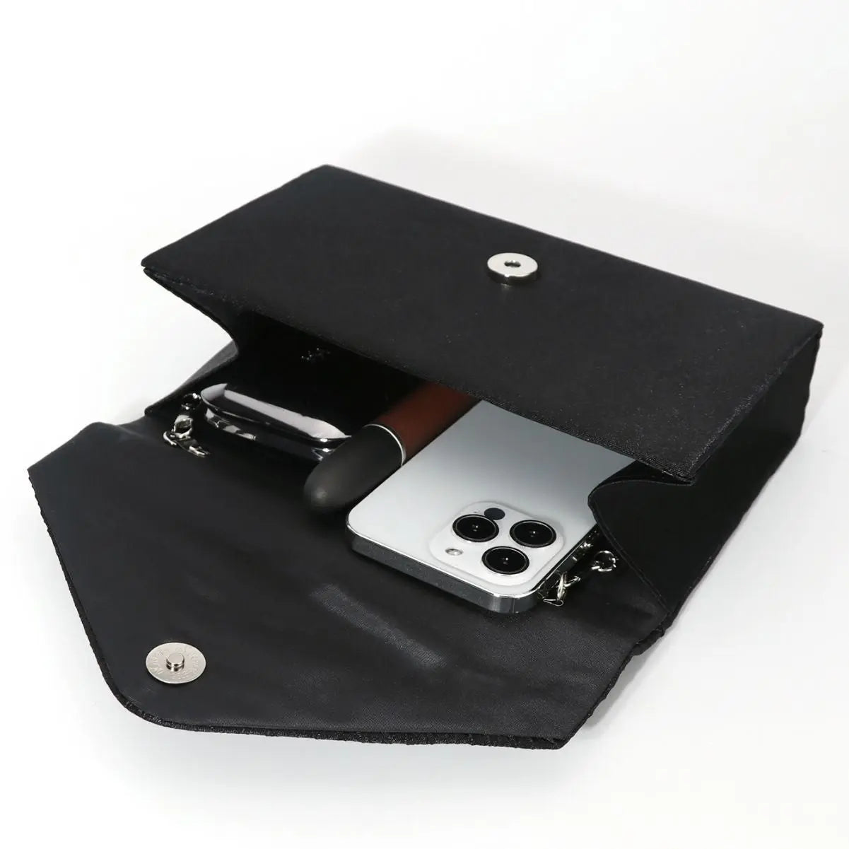 Colorful hot diamond black clutch nowadaysfashion