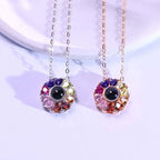 Colorful projection necklace girlfriend gift nowadaysfashion