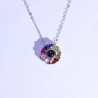 Colorful projection necklace girlfriend gift nowadaysfashion