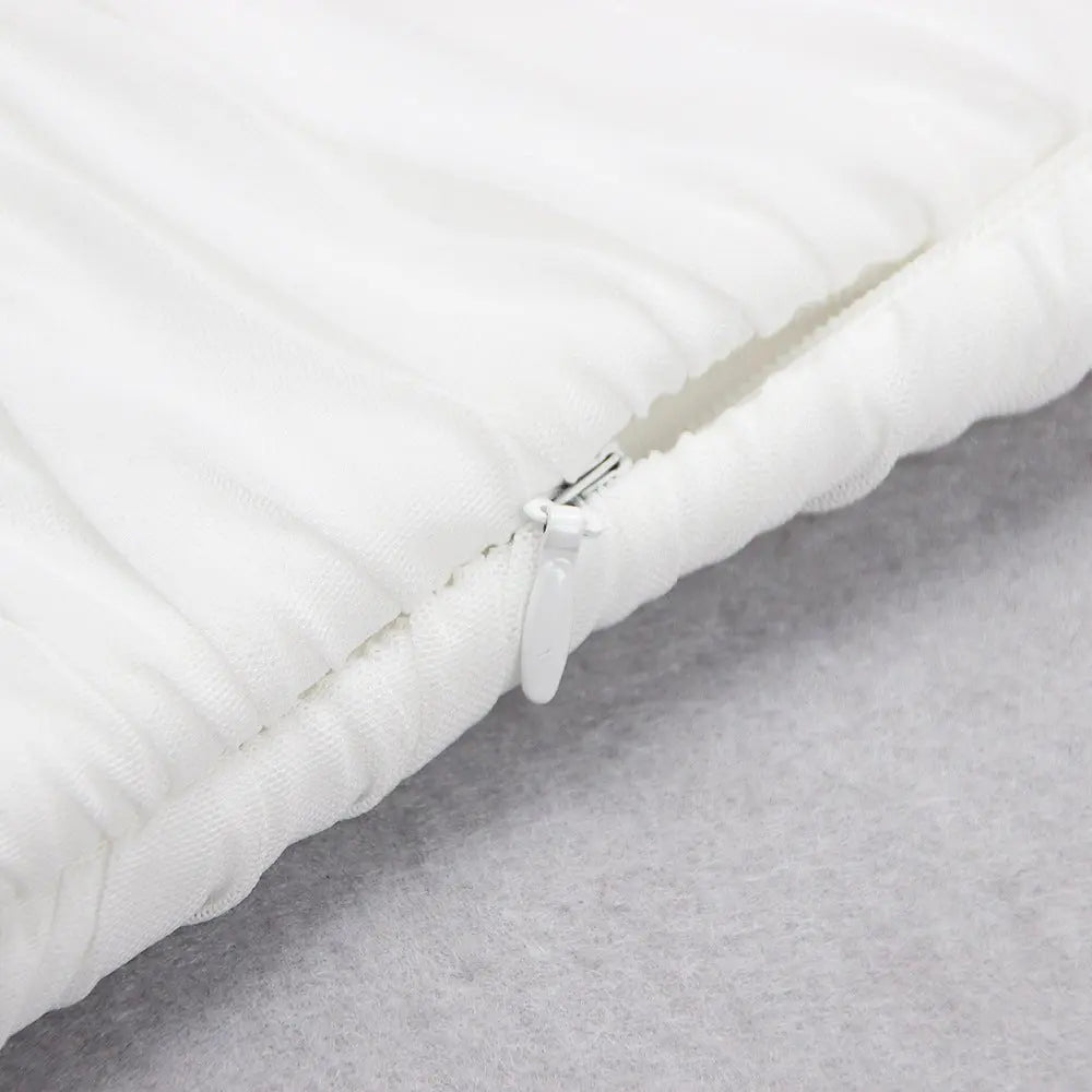 Commuting temperament feather long-sleeved dress French dress - Blade & Thread