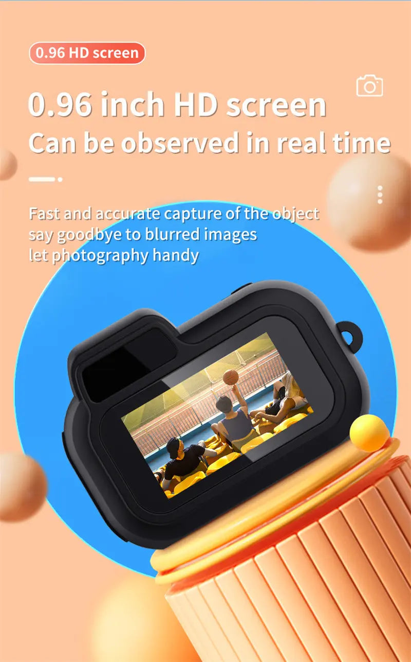 Compact 1080p HD Retro Mini Camera - Perfect Pocket-Sized Gift for Any Occasion! My Store 2