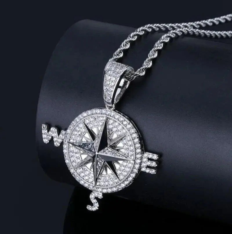 compass necklace - Blade & Thread
