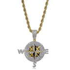 compass necklace nowadaysfashion