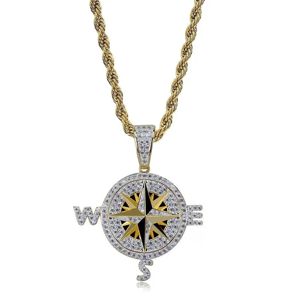 compass necklace - Blade & Thread