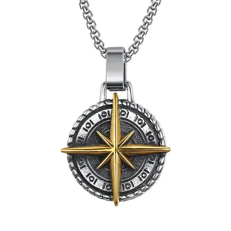compass necklace - Blade & Thread