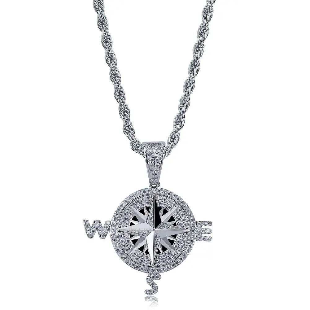 compass necklace - Blade & Thread