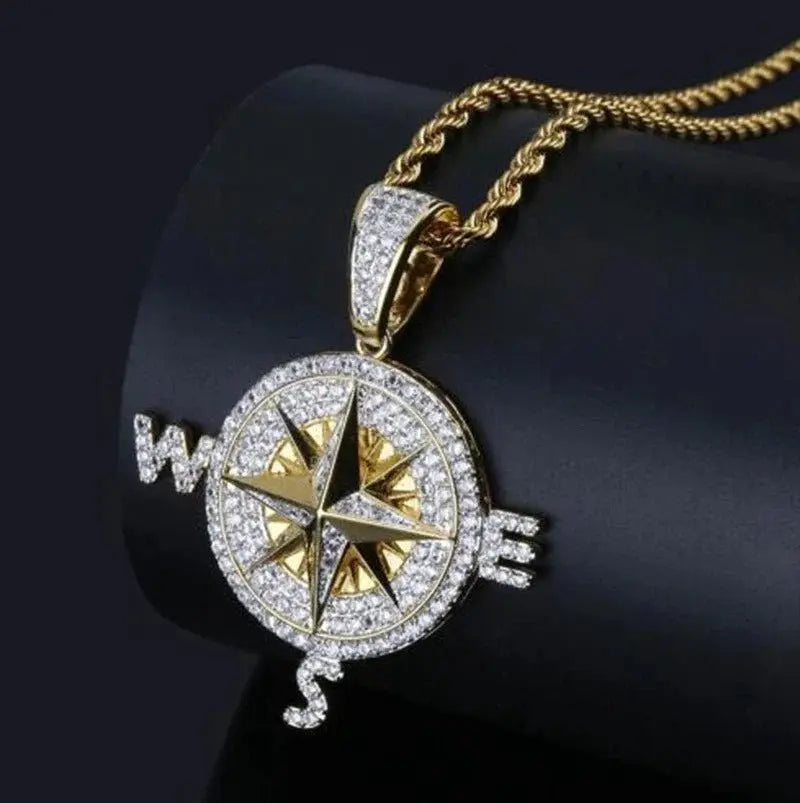 compass necklace - Blade & Thread