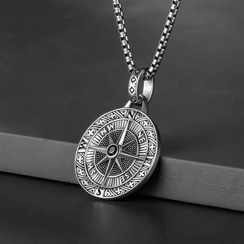 compass necklace - Blade & Thread