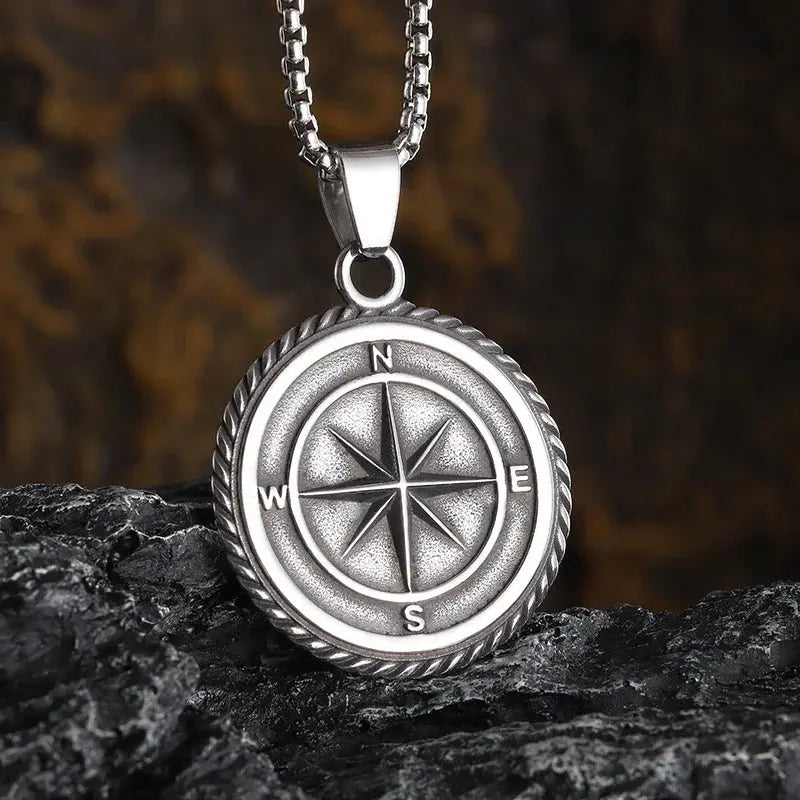 compass necklace - Blade & Thread