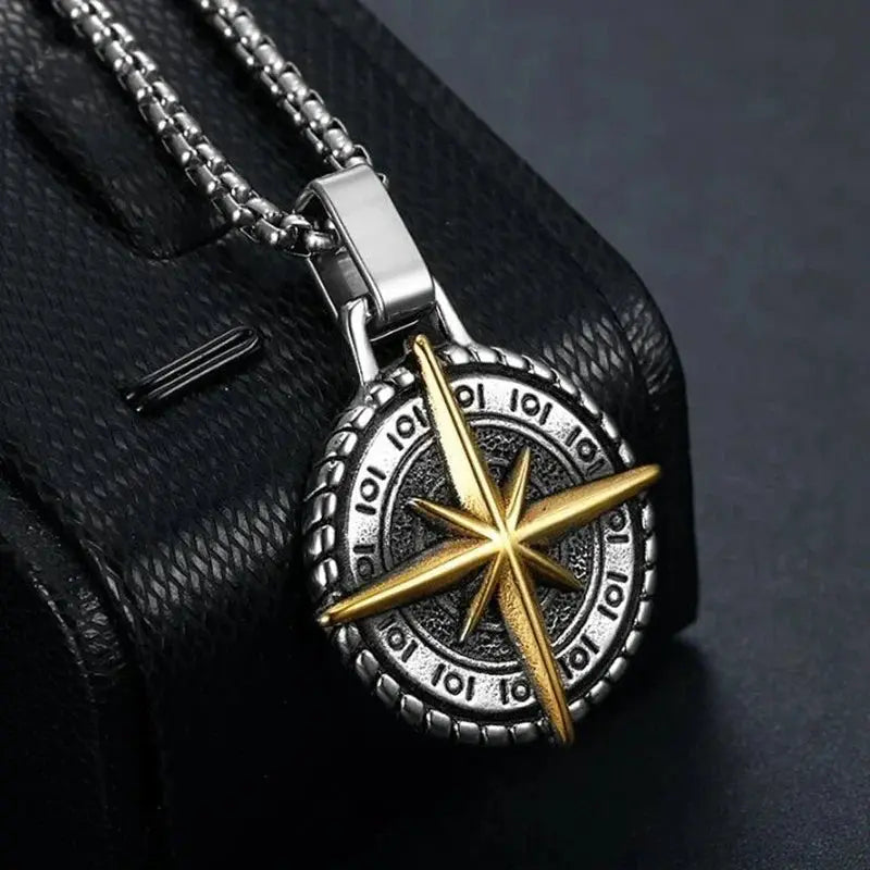 compass necklace - Blade & Thread