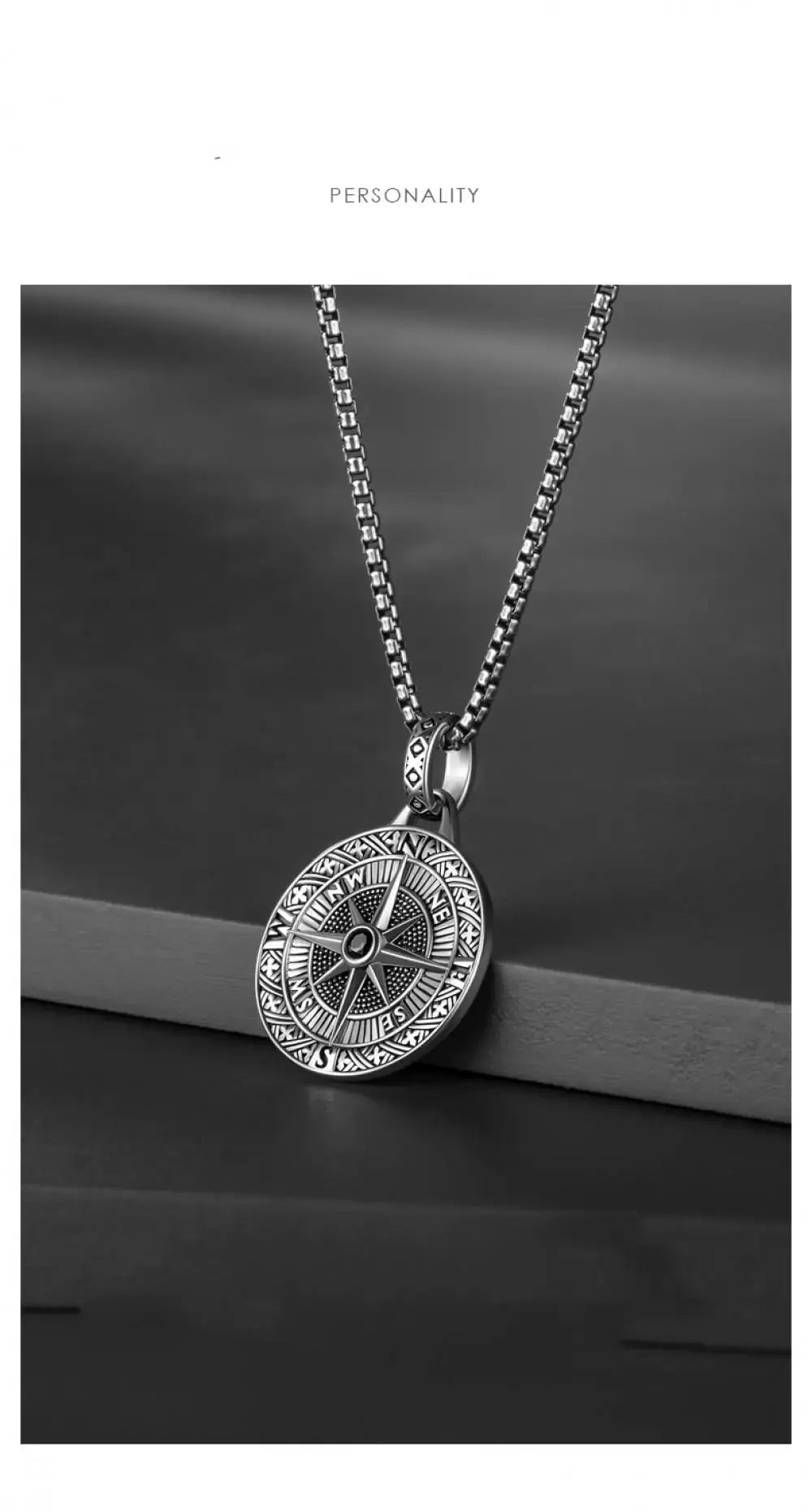 compass necklace - Blade & Thread