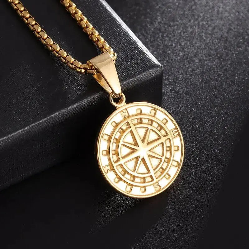 compass necklace - Blade & Thread