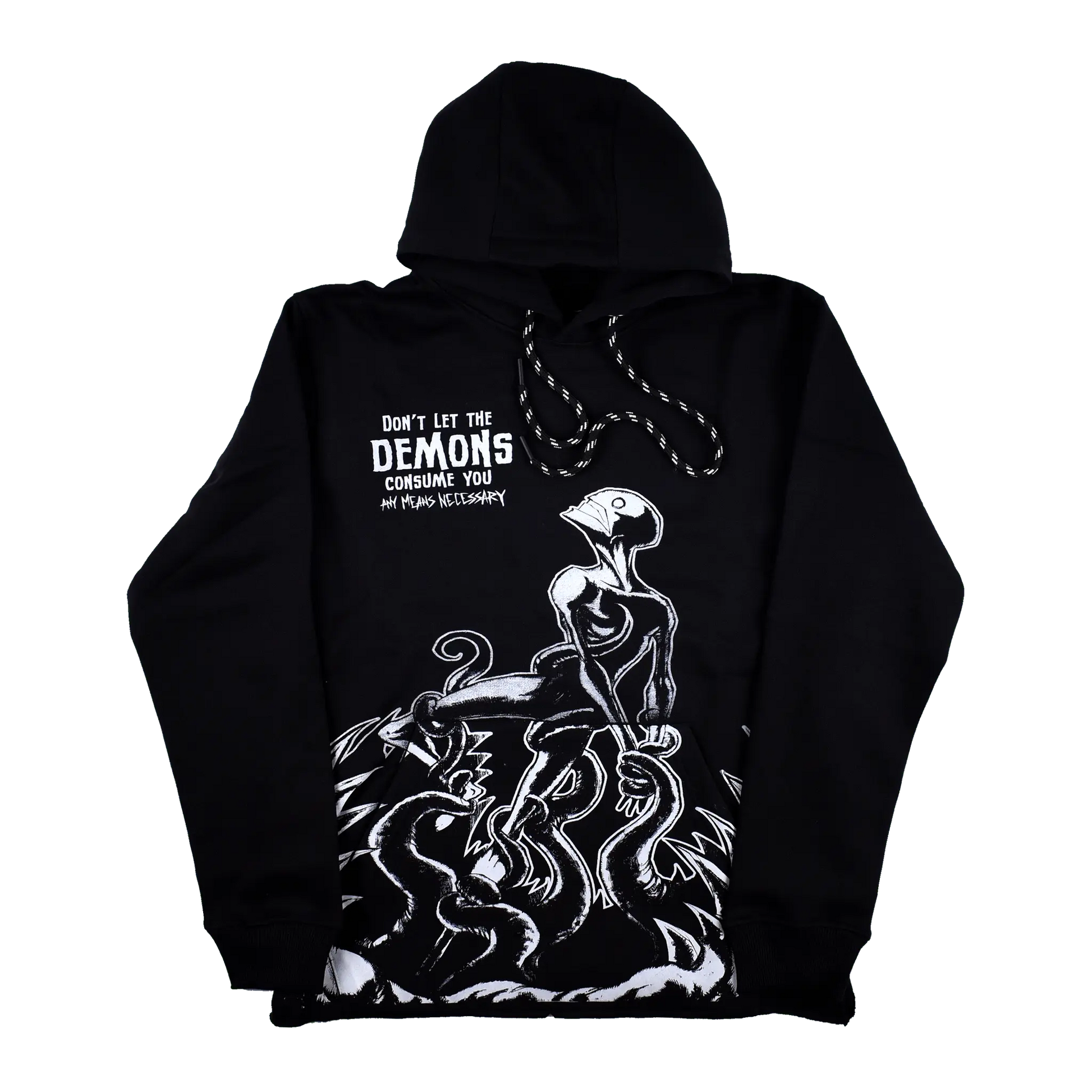 Consumed Pullover Hoodie Black - Blade & Thread