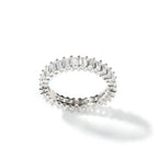 Cool and handsome men's hip-hop diamond-encrusted five-piece ring set nowadaysfashion