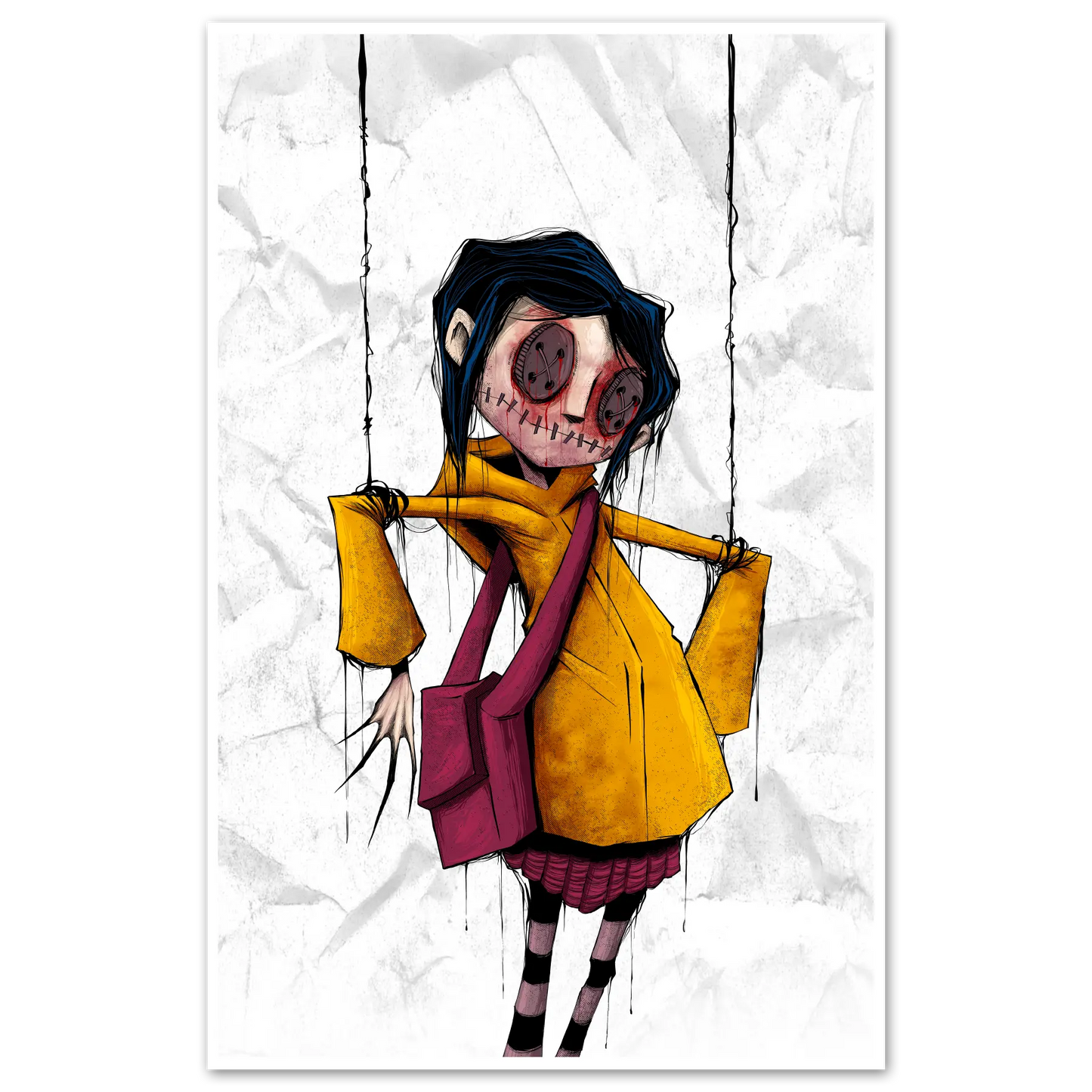 Coraline Print Any Means Necessary Clothing