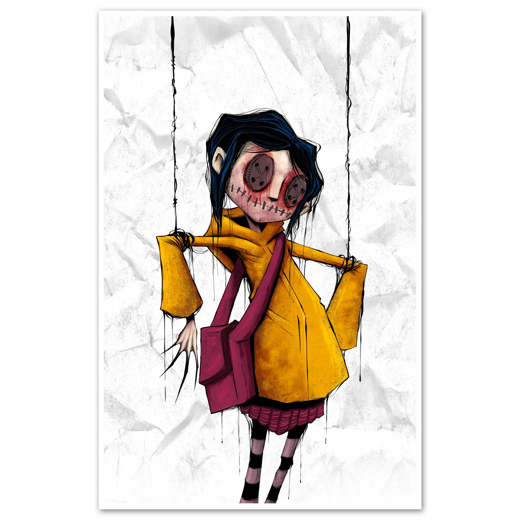 Coraline Print Any Means Necessary Clothing