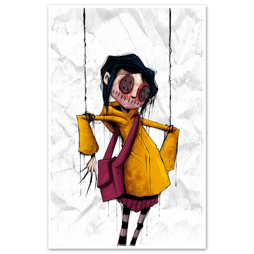 Coraline Print Any Means Necessary Clothing