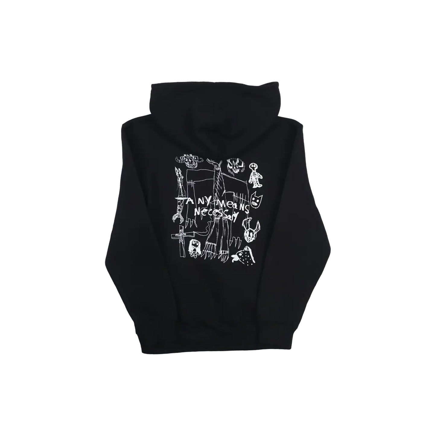 Corrupted Youth Pullover Hoodie Black (Kids) Any Means Necessary Clothing