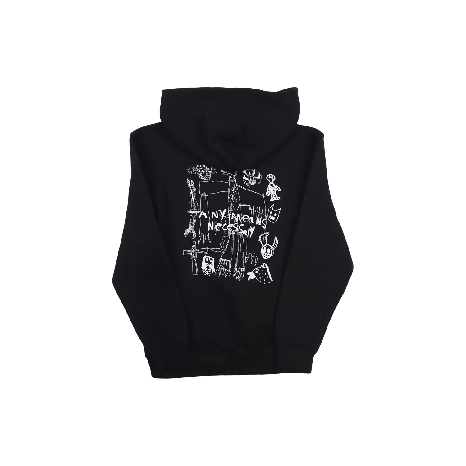 Corrupted Youth Pullover Hoodie Black (Kids) Any Means Necessary Clothing