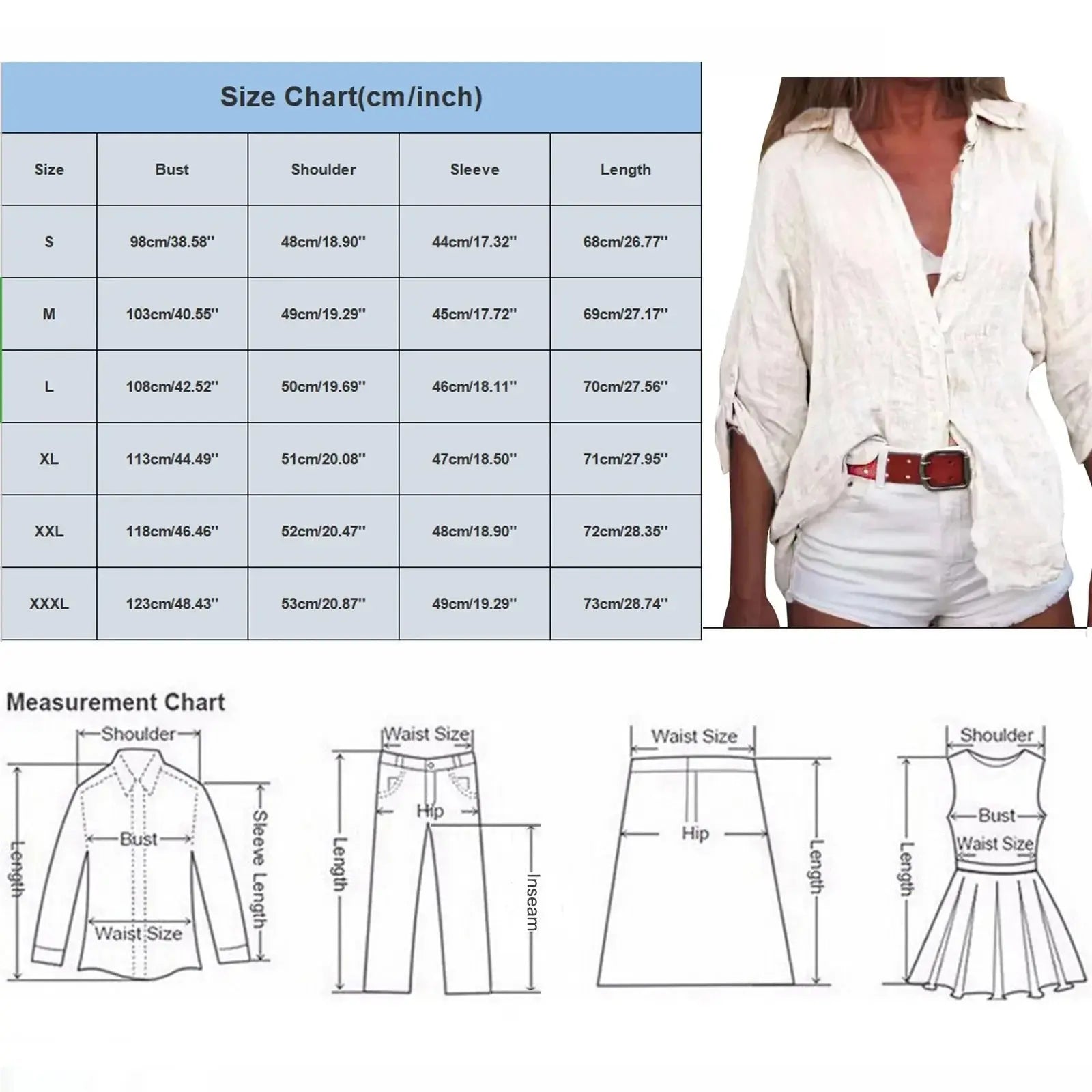 Cotton Linen Blouse Shirts Summer Solid Color Short Sleeve Buttons Cardigan Shirts - Blade & Thread