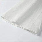 Cotton Linen Lace Up Bow Shirts Women Loose Hollow Out V Neck Long Sleeve Tops nowadaysfashion