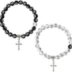 Couple colorful rosary bracelets nowadaysfashion