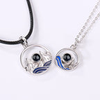 Couples who can customize photos Projection Necklace  Pendant Jewelry For Lover Girlfriend nowadaysfashion