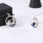 Couples who can customize photos Projection Necklace  Pendant Jewelry For Lover Girlfriend nowadaysfashion