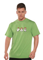 Cowboy Ghosts Unisex Bamboo Viscose/Organic Cotton Short Sleeve Graphic T-Shirt Spun Bamboo