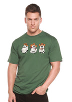 Cowboy Ghosts Unisex Bamboo Viscose/Organic Cotton Short Sleeve Graphic T-Shirt Spun Bamboo