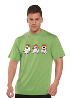 Cowboy Ghosts Unisex Bamboo Viscose/Organic Cotton Short Sleeve Graphic T-Shirt Spun Bamboo