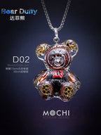 Creative Cyberpunk Duffy Bear Couple Necklace Sweatshirt Pendant nowadaysfashion
