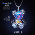 Creative Cyberpunk Duffy Bear Couple Necklace Sweatshirt Pendant nowadaysfashion