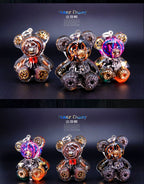 Creative Cyberpunk Duffy Bear Couple Necklace Sweatshirt Pendant nowadaysfashion