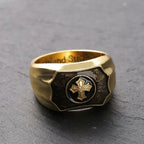 Creative faith cross ring nowadaysfashion