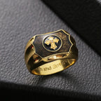 Creative faith cross ring nowadaysfashion