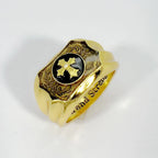 Creative faith cross ring nowadaysfashion