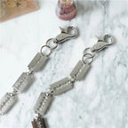 Creative handmade large blade pants chain nowadaysfashion