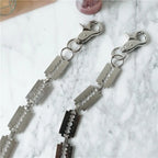 Creative handmade large blade pants chain nowadaysfashion
