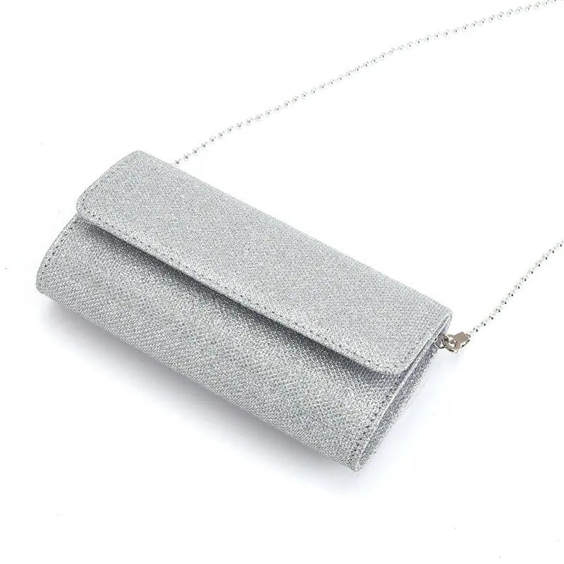 Cross-body underarm single shoulder beaded chain bag - Blade & Thread
