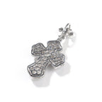 Cross hip-hop necklace for men and women trendy copper inlaid zircon necklace nowadaysfashion