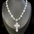 Cross Zircon Eye Pendant Hip Hop Necklace nowadaysfashion