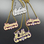 Custom Acrylic Colorful Name Necklace Gift For Her nowadaysfashion